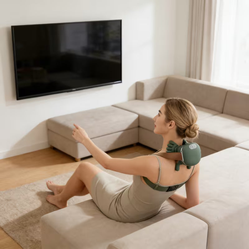 Wireless Heated Neck & Shoulder Massager